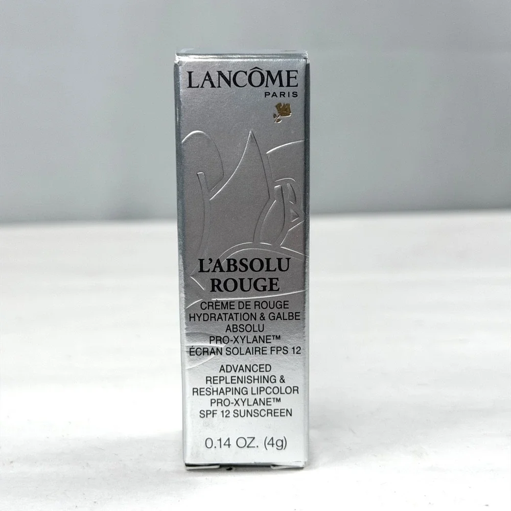 RARE Lancome L'Absolu Rouge Advanced Hydrating Lipstick Luxe Mahogany / New